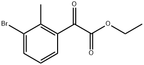 ethyl 2-(3-bromo-2-methylphenyl)-2-oxoacetate|