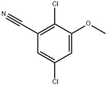 2,5-Dichloro-3-methoxybenzonitrile Structure