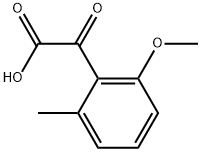 2-(2-methoxy-6-methylphenyl)-2-oxoacetic acid Structure
