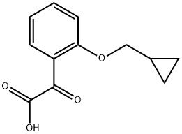 1895428-70-2 2-(Cyclopropylmethoxy)-α-oxobenzeneacetic acid