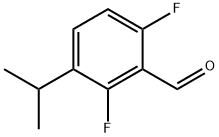 2,6-difluoro-3-isopropylbenzaldehyde 结构式