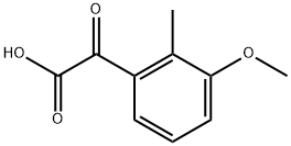 2-(3-methoxy-2-methylphenyl)-2-oxoacetic acid 结构式