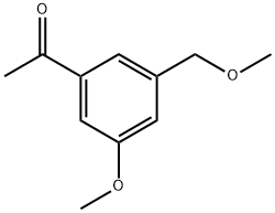 1-(3-(methoxymethoxy)-5-methylphenyl)ethanone 结构式