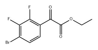 1897115-13-7 ethyl 2-(4-bromo-2,3-difluorophenyl)-2-oxoacetate