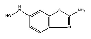 2,6-Benzothiazolediamine,N6-hydroxy-(9CI) Structure