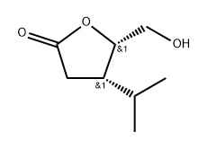 D-threo-Pentonic acid, 2,3-dideoxy-3-(1-methylethyl)-, gamma-lactone (9CI) Structure