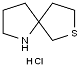 7-thia-1-azaspiro[4.4]nonane hydrochloride Structure