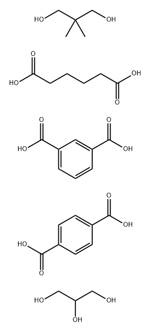1,3-벤젠디카르복실산,1,4-벤젠디카르복실산,2,2-디메틸-1,3-프로판디올,헥산디오산및1,2,3-프로판트리올과의중합체