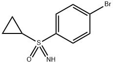 (4-bromophenyl)(cyclopropyl)imino-lambda6-sulf
anyl]one|(4-溴苯基)(环丙基)(亚氨基)-16-硫酮