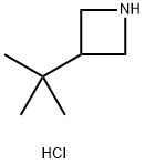 3-(叔丁基)氮杂环丁烷盐酸盐,1909306-58-6,结构式