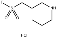 (Piperidin-3-yl)methanesulfonyl fluoride hydrochloride Struktur