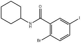 2-Bromo-N-cyclohexyl-5-iodobenzamide|