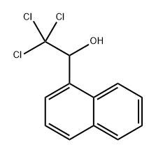 2,2,2-Trichloro-1-(naphthalen-1-yl)ethanol 化学構造式