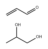 2-Propenal, polymer with 1,2-propanediol Structure