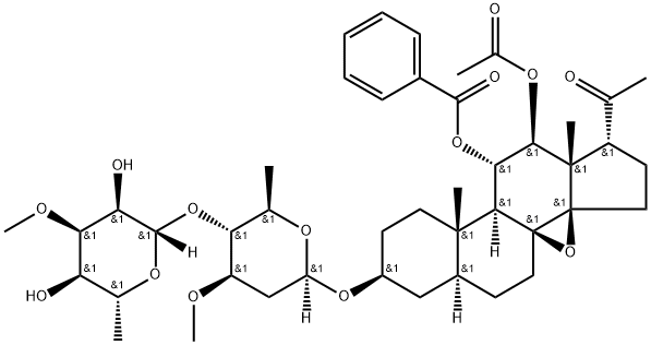 テナシッソシドI 化学構造式