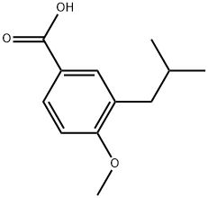 4-Methoxy-3-(2-methylpropyl)benzoic acid|