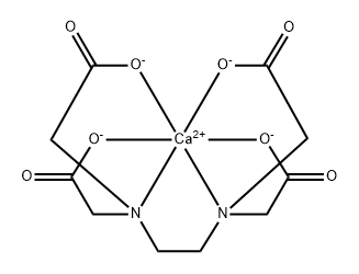 (Ethylenediaminetetraacetato)calcium(2-) Structure