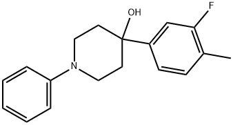 4-(3-Fluoro-4-methylphenyl)-1-phenyl-4-piperidinol|