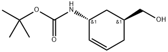 (1R, 5S)-(5-Hydroxymethyl-cyclohex-2-enyl)-carbamic acid tert-butyl ester,1932191-79-1,结构式