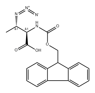 Fmoc-D-Abu(3S-N3)-OH Struktur