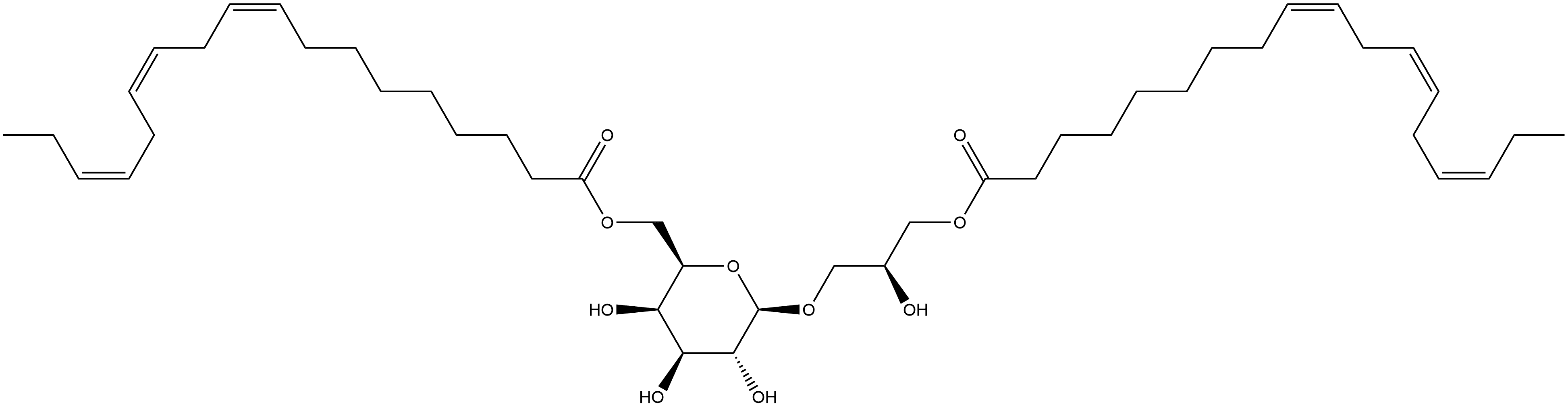 单半乳糖甘油二酯(植物),1932659-76-1,结构式