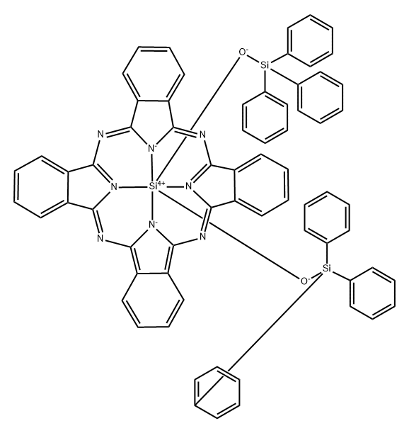 Silicon, [29H,31H-phthalocyaninato(2-)-κN29,κN30,κN31,κN32]bis(1,1,1-triphenylsilanolato)-, (OC-6-12)-