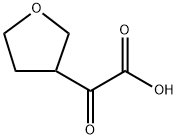 3-Furanacetic acid, tetrahydro-α-oxo- Struktur