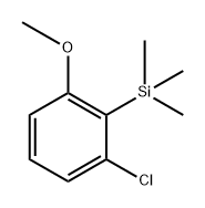 (2-chloro-6-methoxyphenyl)trimethylsilane 结构式