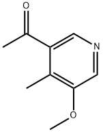 1-(5-methoxy-4-methylpyridin-3-yl)ethanone,1935026-93-9,结构式