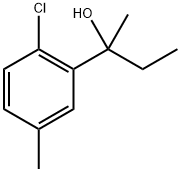 2-(2-chloro-5-methylphenyl)butan-2-ol Struktur