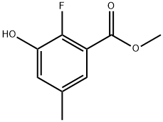 Methyl 2-fluoro-3-hydroxy-5-methylbenzoate Structure