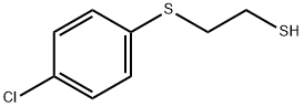 2-[(4-Chlorophenyl)thio]ethanethiol Struktur
