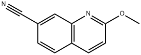 2-methoxyquinoline-7-carbonitrile,1936624-47-3,结构式