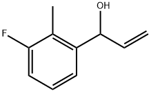 Benzenemethanol, α-ethenyl-3-fluoro-2-methyl- Structure