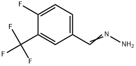 4-Fluoro-3-(trifluoromethyl)benzaldehyde hydrazone,1937344-96-1,结构式