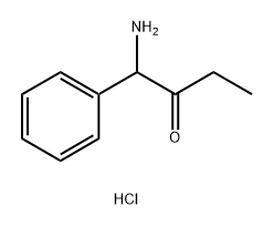 1-amino-1-phenylbutan-2-one hydrochloride,19389-43-6,结构式