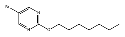 5-Bromo-2-(heptyloxy)pyrimidine Structure