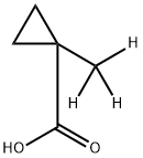 1-(methyl-d3)cyclopropane-1-carboxylic acid Structure