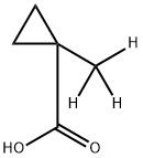 1-(methyl-d3)cyclopropane-1-carboxylic acid,1945956-11-5,结构式