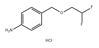 4-[(2,2-difluoroethoxy)methyl]aniline 结构式
