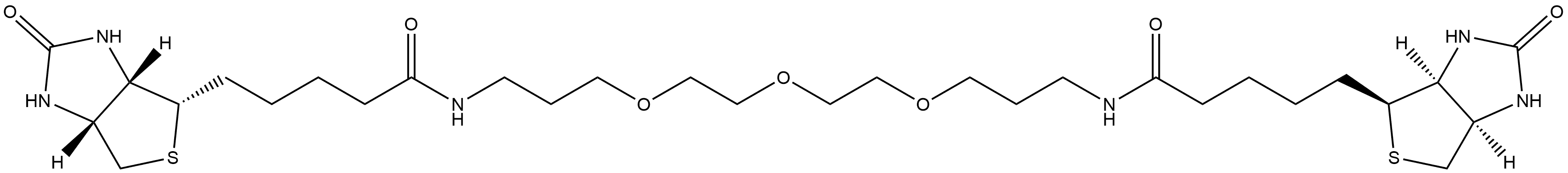 Bis-dPEG??-biotin 结构式