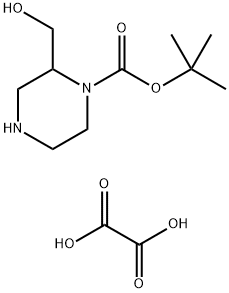 2-(羟甲基)-1-哌嗪甲酸 叔丁基 酯 草酸盐, 1951441-42-1, 结构式