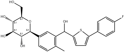 卡格列净杂质18 结构式