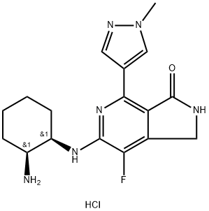 TAK-659 (HYDROCHLORIDE), 1952251-28-3, 结构式