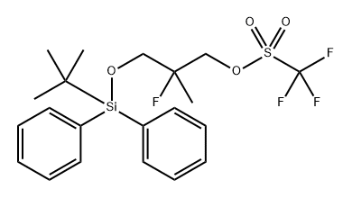 1953133-22-6 3-((tert-butyldiphenylsilyl)oxy)-2-fluoro-2-methylpropyl trifluoromethanesulfonate