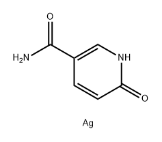 3-Pyridinecarboxamide, 1,6-dihydro-6-oxo-, monosilver(1+) salt|