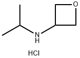 N-(丙-2-基)氧杂环丁烷-3-胺盐酸盐 结构式