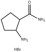 2α-Aminocyclopentane-1α-carboxamide 结构式