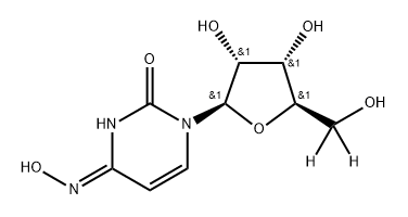 Beta-d-N4-Hydroxycytidine - D2 Structure