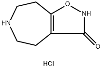 2H,3H,4H,5H,6H,7H,8H-[1,2]oxazolo[4,5-d]azepin-3-one hydrochloride 结构式